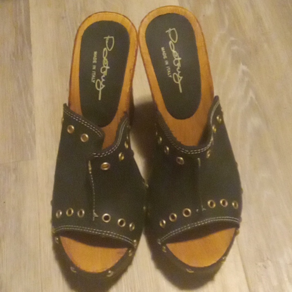 Poetry peek toe sandal heels side 5.5